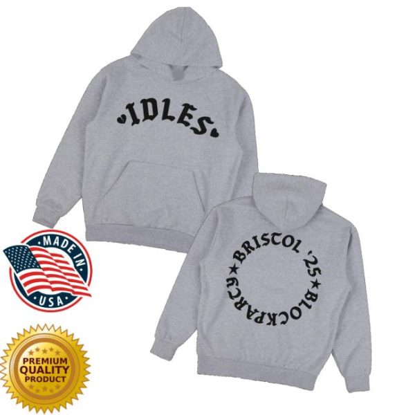 Idles Band Shop Merch Bristol Block Party Hoodie