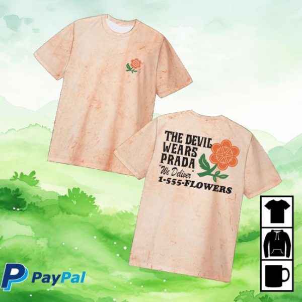 Tdwpband Merch Store Florist Dye Tee