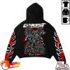 kenny Ghost Racing Merch Store Bank Heist Hoodie Blacka