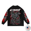 kenny Ghost Racing Merch Store Bank Heist Long Sleeve Blacka