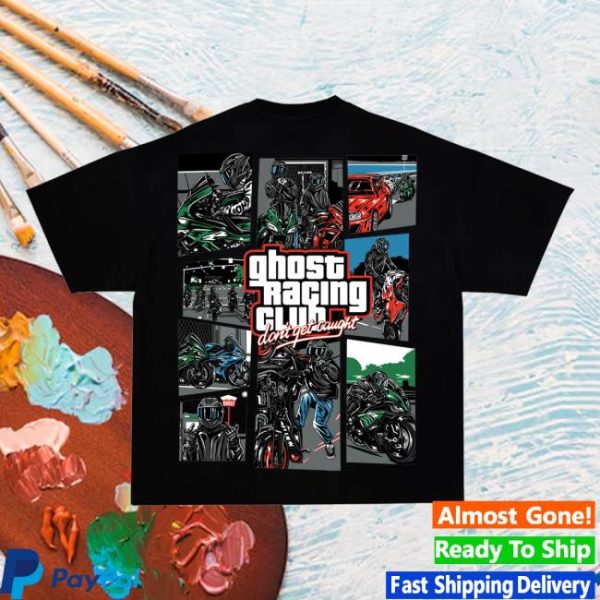 Ghost Racing Merch Store Gta Bootleg Shirt Black