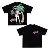 kenny Ghost Racing Merch Store Palm Angels Shirt Blackaa
