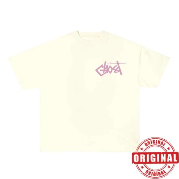 Ghost Racing Merch Store Palm Angels Shirt Cream