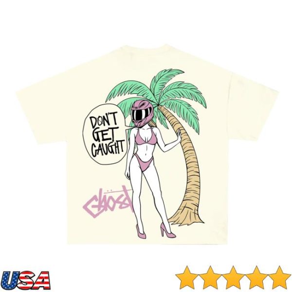 Ghost Racing Merch Store Palm Angels Shirt Cream