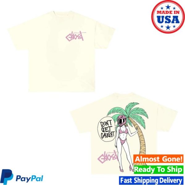 Ghost Racing Merch Store Palm Angels Shirt Cream