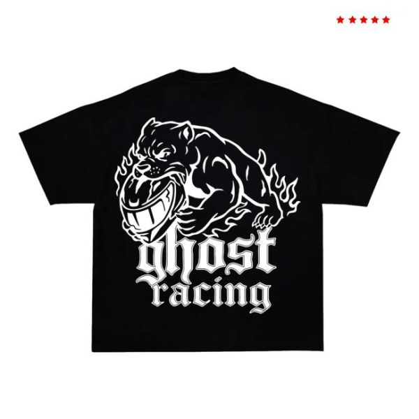 Ghost Racing Merch Store Pitbull Shirt Black
