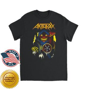 Anthrax Shop Merch Persistence Of Time Not Death Tee