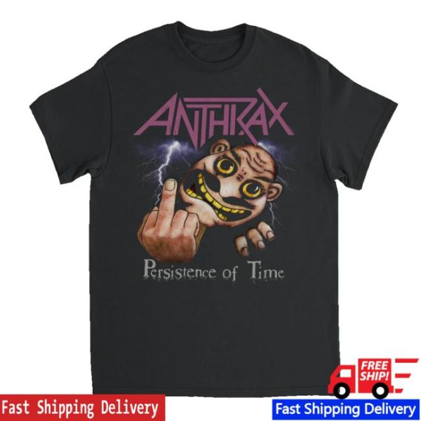 Anthrax Shop Merch Persistence Vintage Airbrush Tee