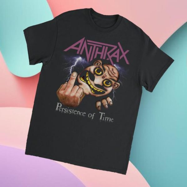 Anthrax Shop Merch Persistence Vintage Airbrush Tee