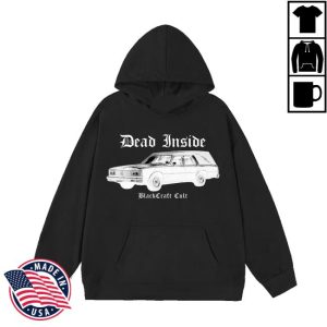 Blackcraftcult Merch Store Dead Inside Hoodie