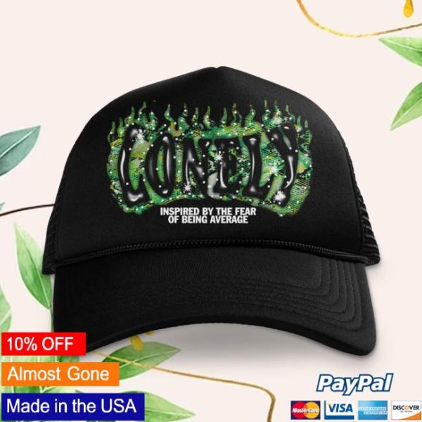 Lonely Hearts Club Store Merch The Fear Of Being Average Trucker Hat