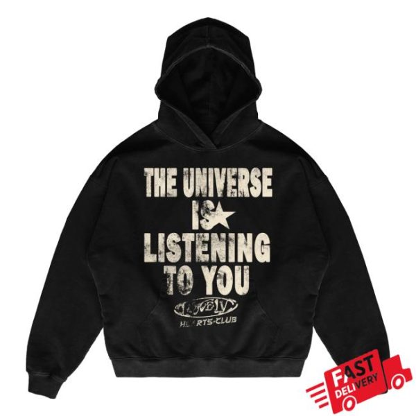 Lonely Hearts Club Store Merch The Universe Is Listening Hoodie