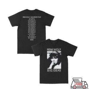 Remi Wolf Shop Merch Big Ideas 2025 Tour T-Shirt
