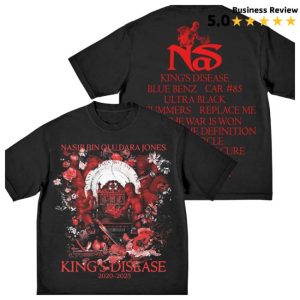 Nasir Jones Store Merch King’s Disease Anniversary T-Shirt