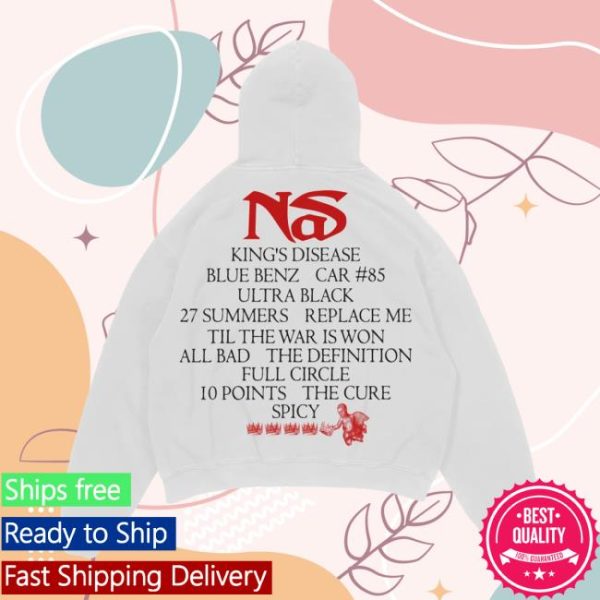 Nasir Jones Store Merch King’s Disease Anniversary Hoodie