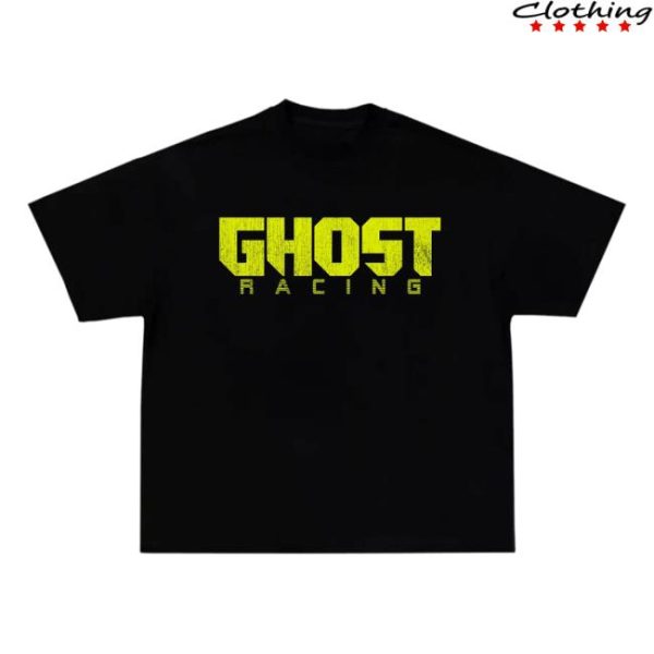 Official Ghost Racing Store Merch Ufo Abduction Black Shirt