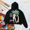 kenny official ghost racing store merch palm angels black hoodie