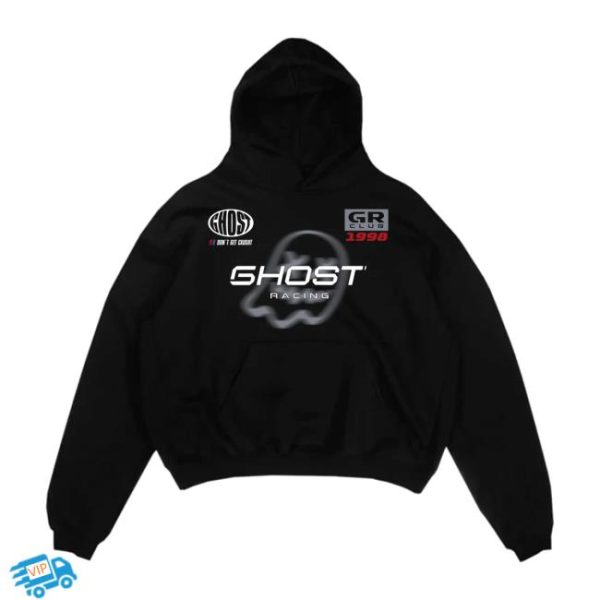 Official Ghost Racing Store Merch Grey Gr 1998 Ghost Hoodie