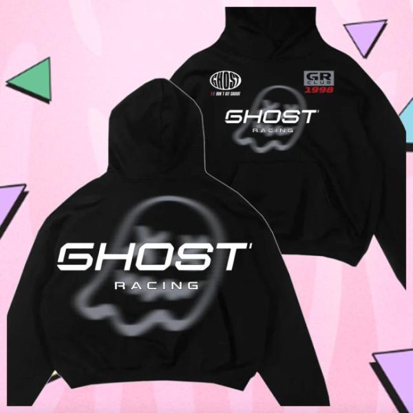 Official Ghost Racing Store Merch Grey Gr 1998 Ghost Hoodie
