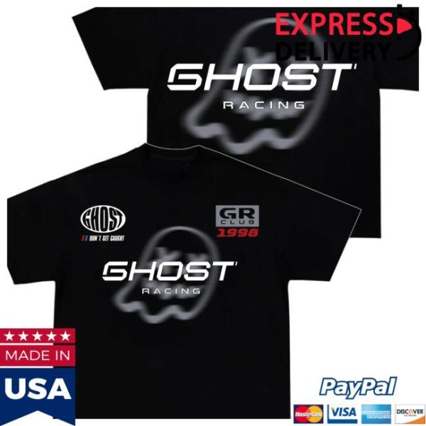 Official Ghost Racing Store Merch Grey Gr 1998 Ghost Black Shirt