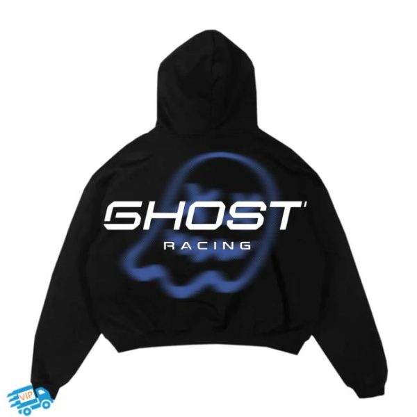 Official Ghost Racing Store Merch Blue Gr 1998 Ghost Black Hoodie