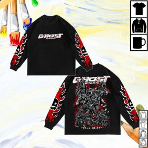 Official Ghost Racing Merch Store Bank Heist Long Sleeve