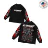 kenny Official Ghost Racing Merch Store Bank Heist Long Sleevev