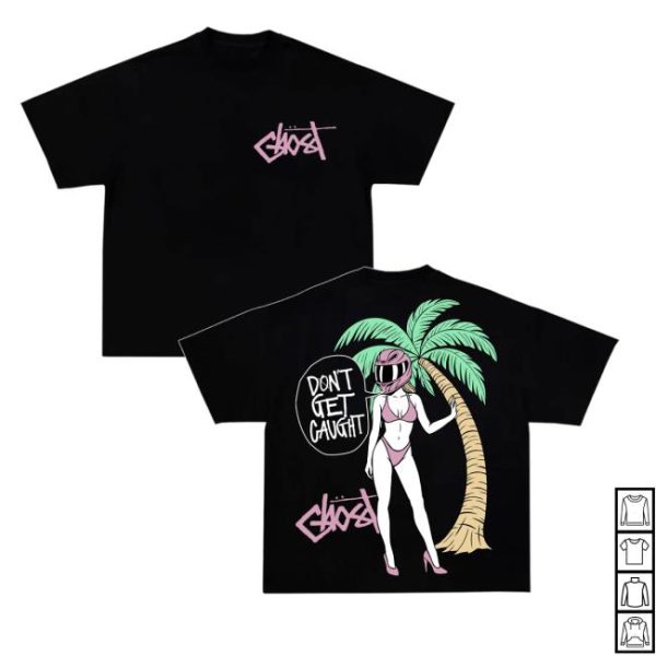 Official Ghost Racing Merch Store Palm Angels Shirt