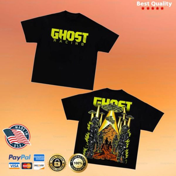 Official Ghost Racing Merch Store Ufo Abduction Shirt