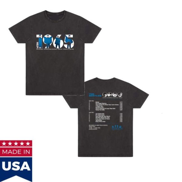 The Beatles Merch Store The Beatles Help 60Th Anniversary T-Shirt