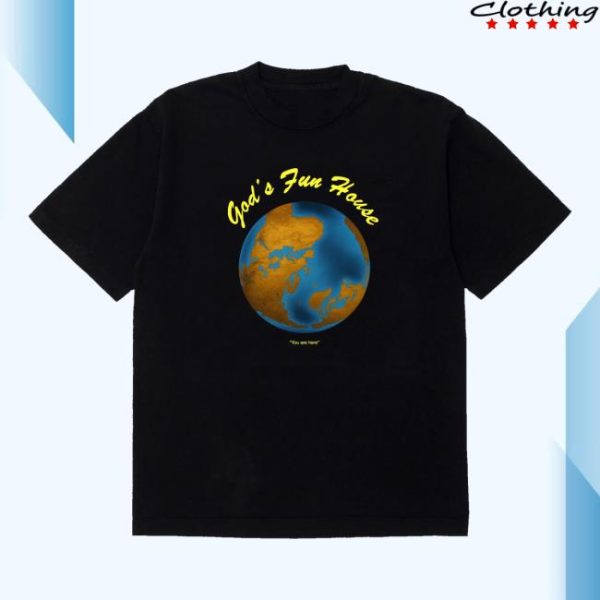 Earl Sweatshirt Store Merch God’s Fun House Black Tee