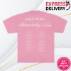 Shop Kali Uchis Store Merch Sincerely, Tour Date Hoodie
