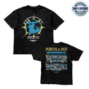 Portola Merch Store Another Perfect Weekend Lineup Tee