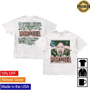 Portola Merch Store Crush The Rhythm Lineup Tee