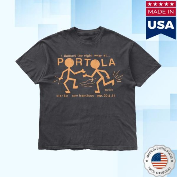 Portola Merch Store Party People Lineup Tee