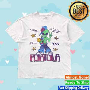 Portola Merch Store Intergalactic Visitor Lineup Tee