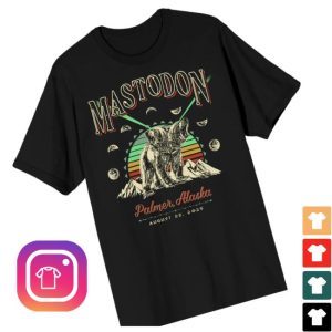Mastodonrocks Store Merch Alaska Bear T-Shirt