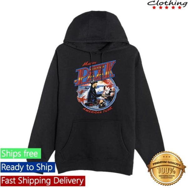 Anderson Paak Store Merch Malibu Tour 2025 Black Hoodie