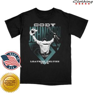 Cody Johnson Store Merch Leather Deluxe Photo Tour Tee