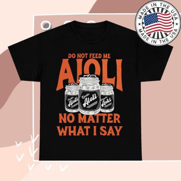 Dropout Tv Merch Store Aioli T-Shirt