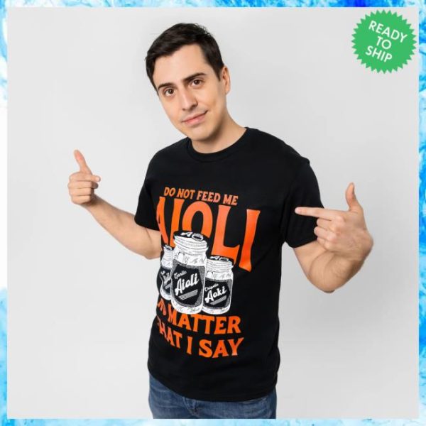 Dropout Tv Merch Store Aioli T-Shirt