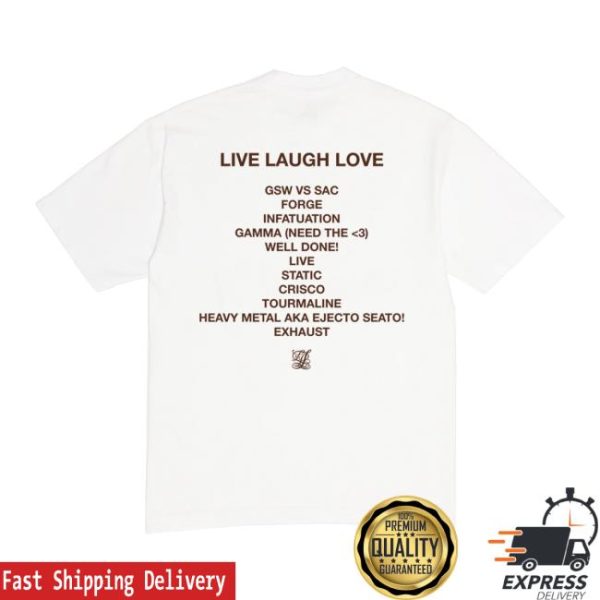 Earl Sweatshirt Merch Store Portrait Lll White Tee