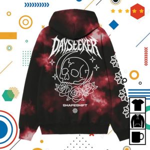Dayseeker Store Merch Shapeshift Dye Hoodie