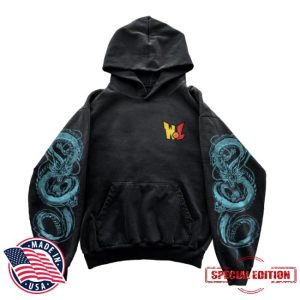 Warren Lotas Store Merch Super Guy Black Hoodie