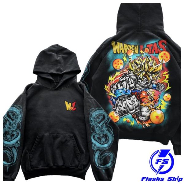 Warren Lotas Store Merch Super Guy Black Hoodie