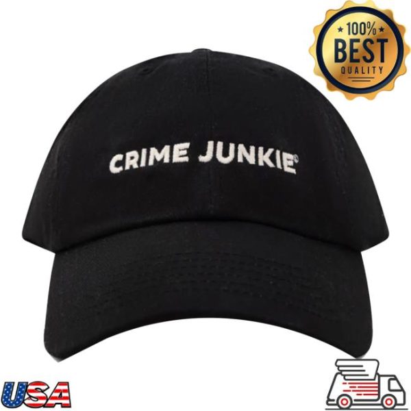 Audiochuck Store Merch Crime Junkie Baseball Hat