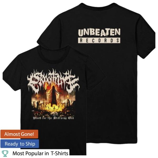 Merchnow Store Merch Blood Tithe Blood For The Starving God Black Tee