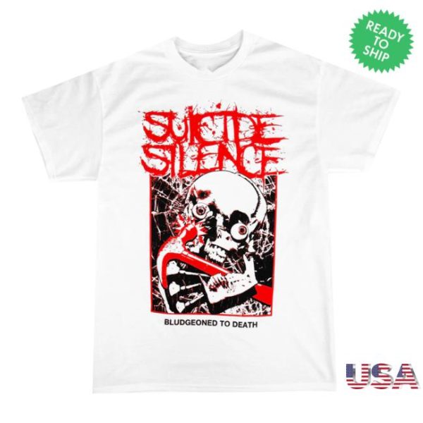 Suicide Silence Store Merch Suicide Silence Bludgeoned Shirt