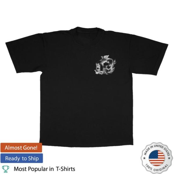 Fuerza Regida Merch Store Dove Black Ss Tee