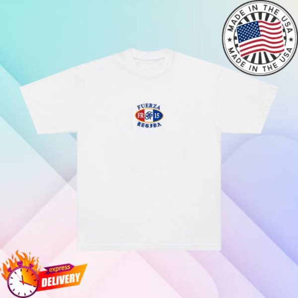 Fuerza Regida Merch Store Paris White Ss Tee